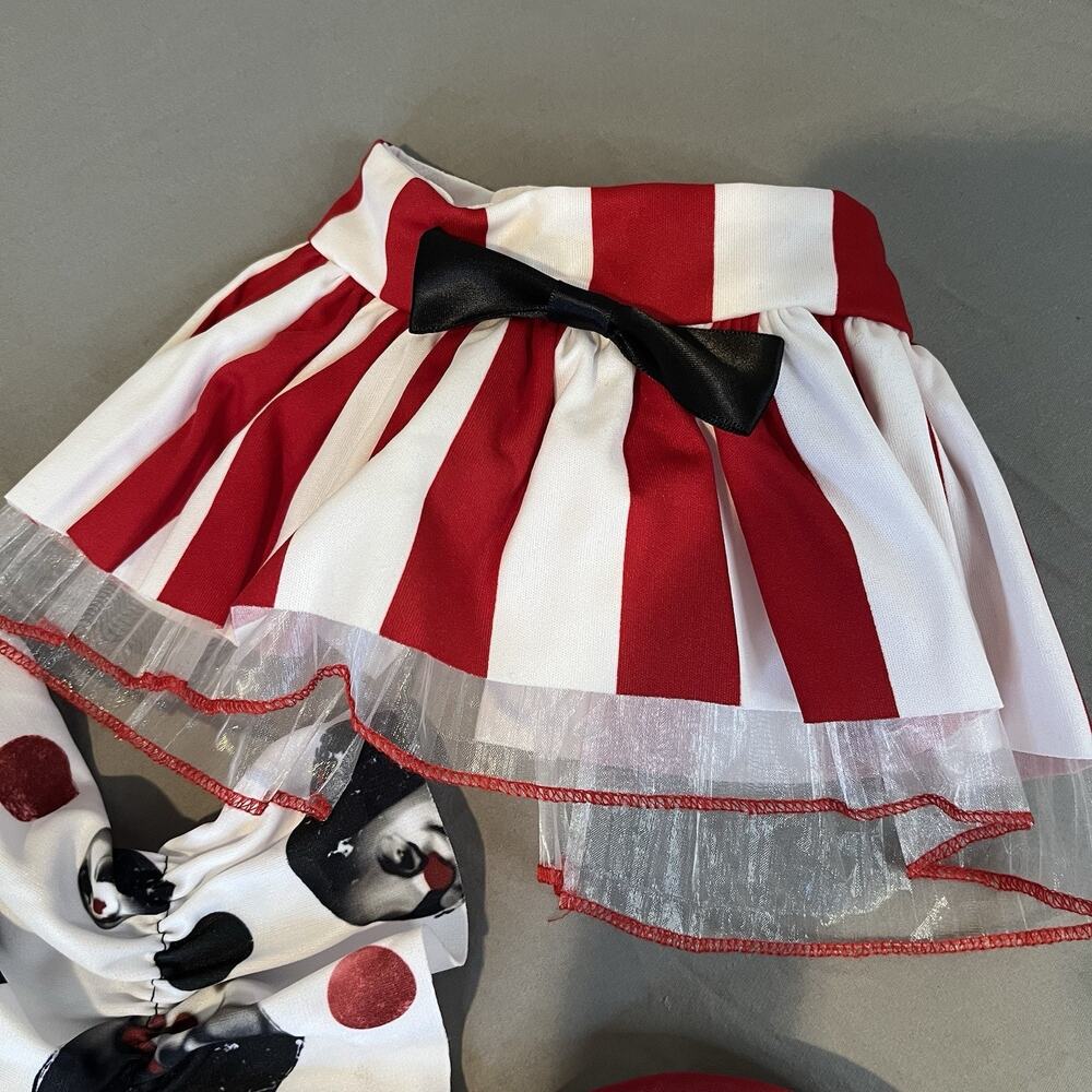 Kreepy Klown (Clown) Halloween Costume Women’s Adult Medium (8-10) Excellent - Picture 7 of 11